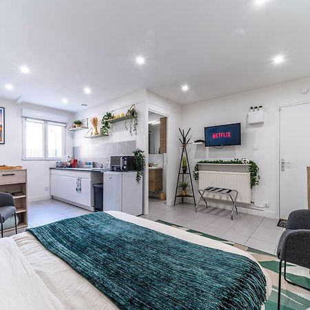 Le Cosy - Free Parking - Proche Gares Lille - Netflix - Wifi Apartment Mons-en-Baroeul Bagian luar foto